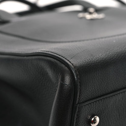 Chanel Grained Calfskin Medium Neo Executive Shopper Tote Black 10 of 11