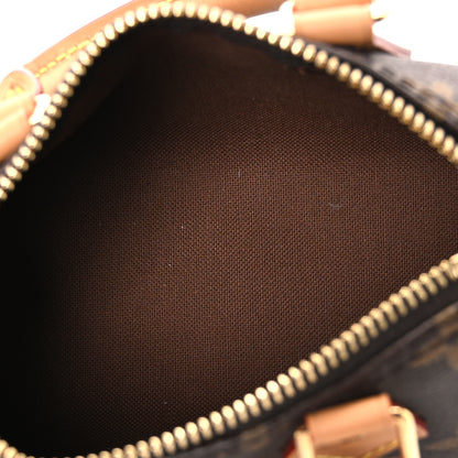 Louis Vuitton Monogram Nano Speedy Bandouliere 4 of 9