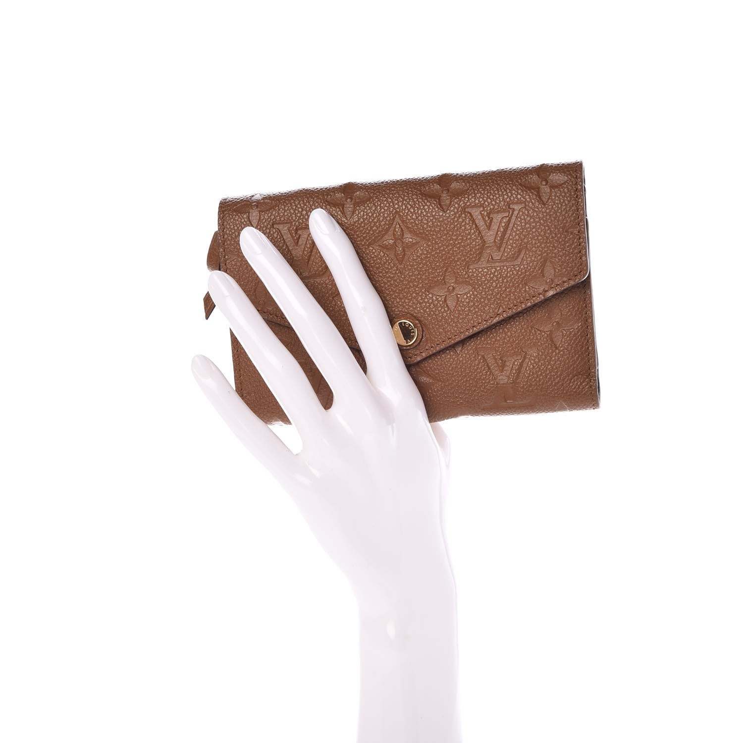 Louis Vuitton Empreinte Compact Curieuse Wallet Havane 2 of 6