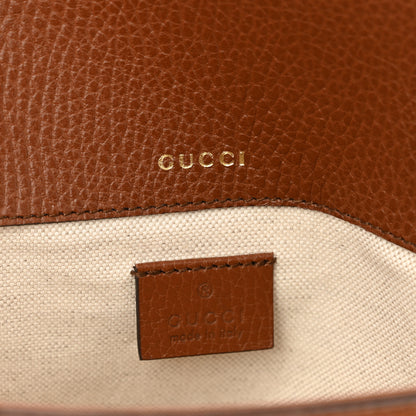 Gucci New Denim GG Monogram Dollar Calfskin Web Mini Horsebit 1955 Shoulder Bag Blue Tea Cuir Epilog 7 of 11