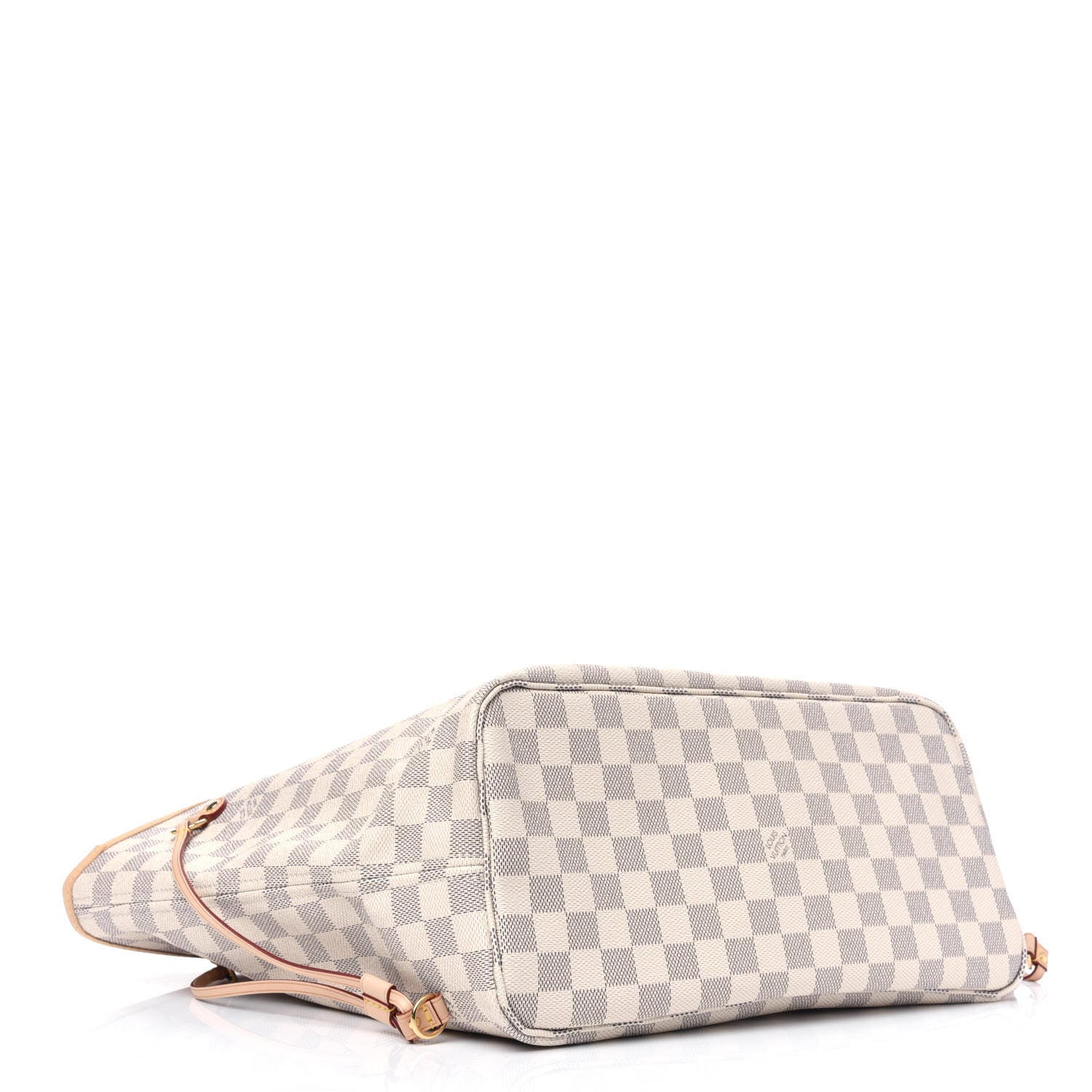Louis Vuitton Damier Azur Neo Neverfull MM Rose Ballerine 3 of 5