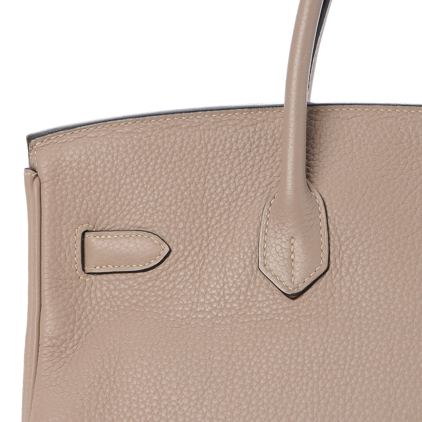 Taurillon Clemence Birkin 35 Gris Tourterelle
