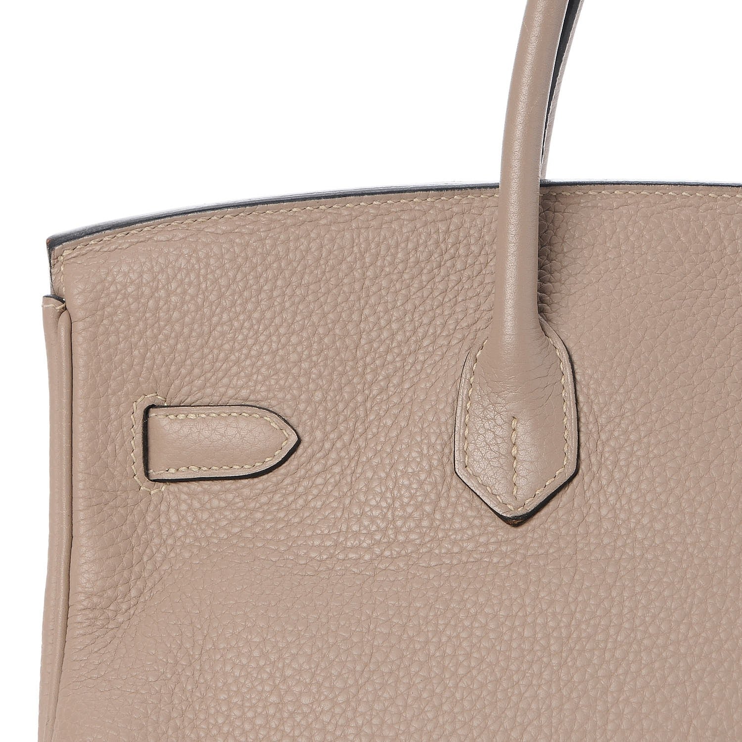 Hermes Taurillon Clemence Birkin 35 Gris Tourterelle 28 of 34