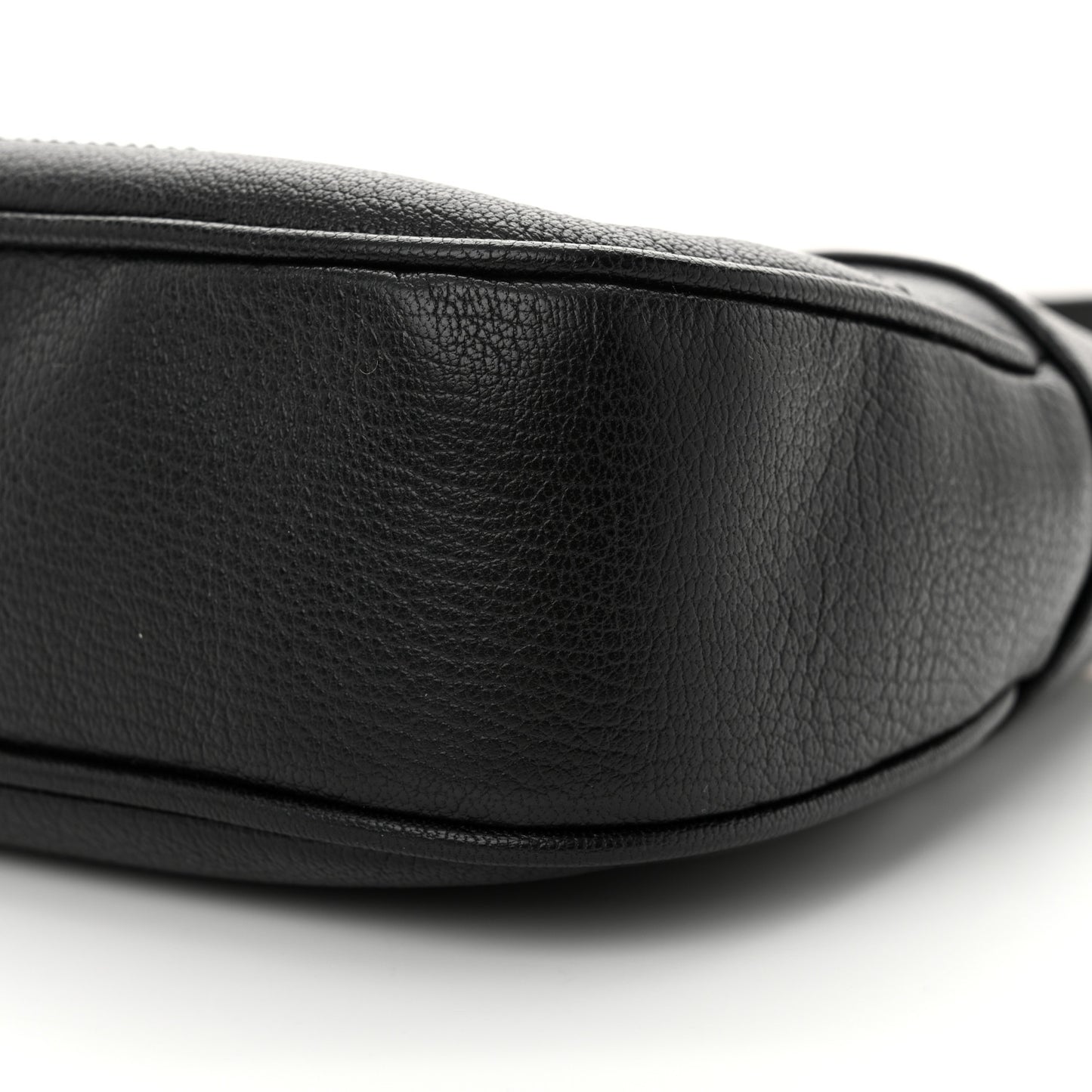 Goatskin Small Aphrodite Shoulder Bag Black