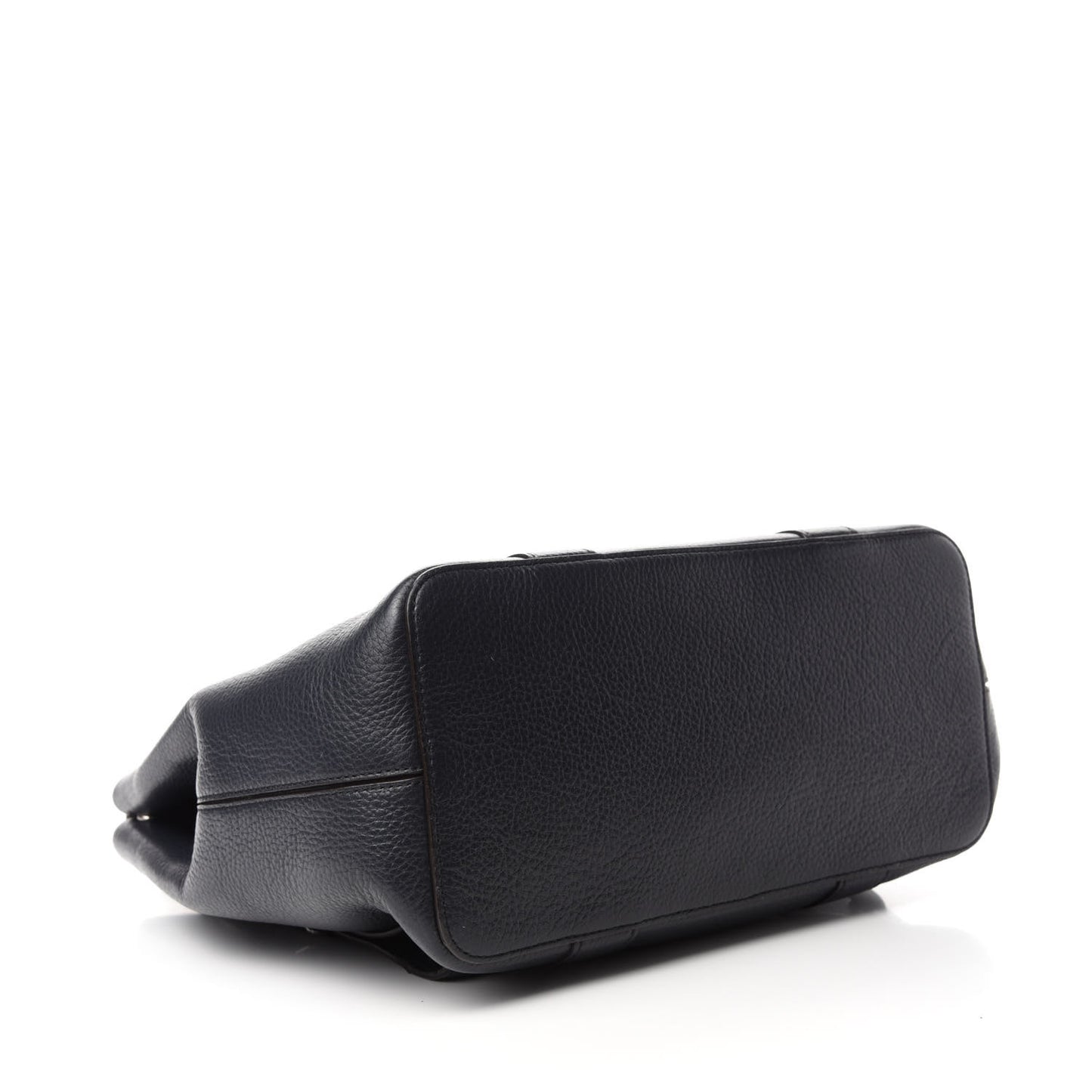 Classic Grain Calfskin Small Bayswater Backpack Midnight Blue