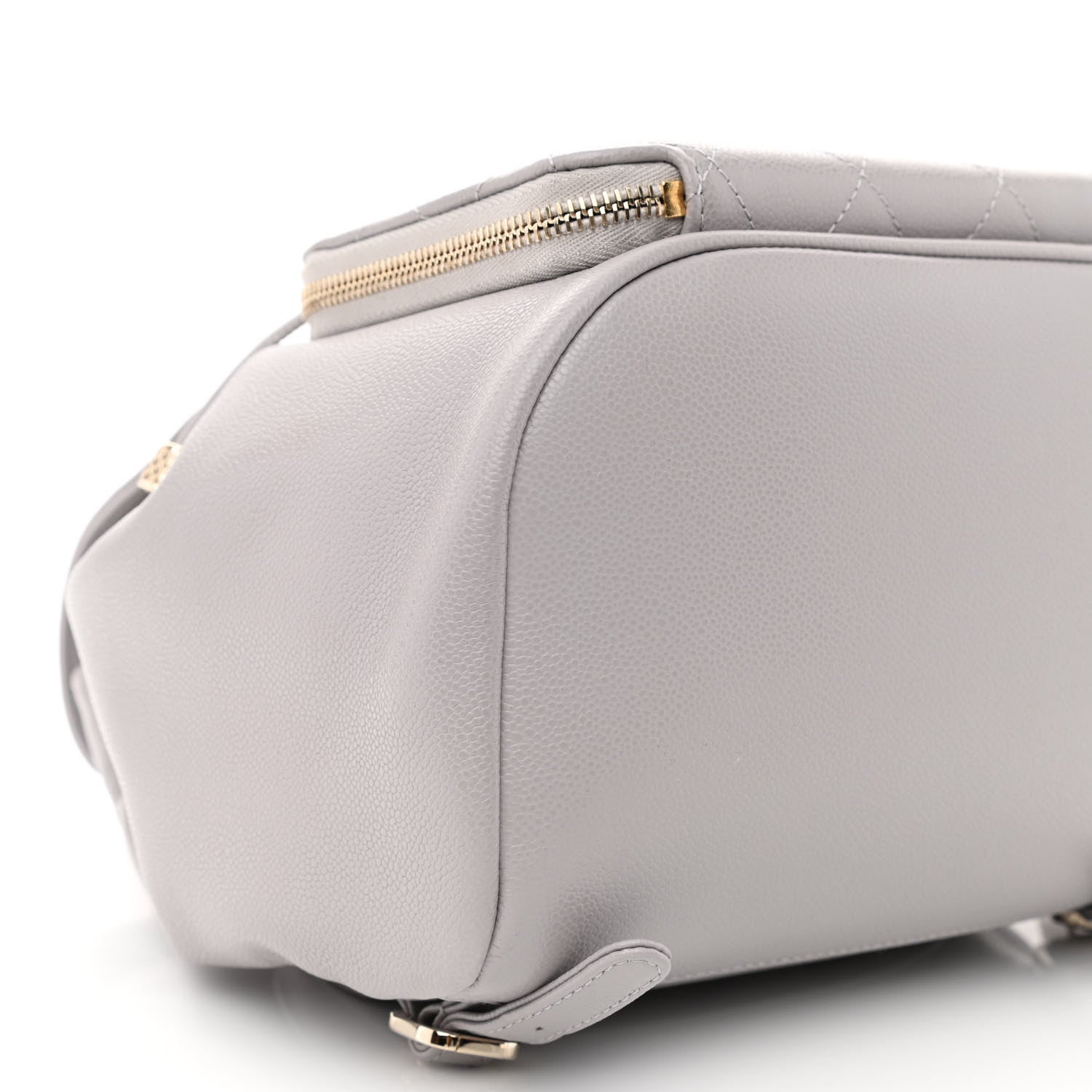 Chanel Caviar Quilted Business Affinity Backpack Grey 9 of 11