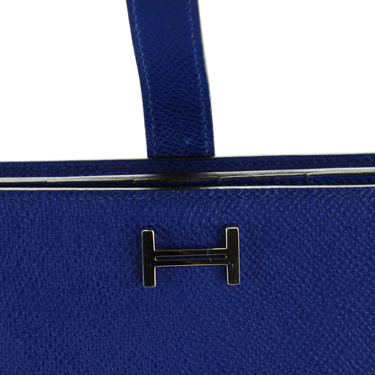 Hermes Epsom Bearn Gusset Wallet Bleu Saphir 6 of 10