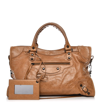 Balenciaga Agneau Classic Hardware City Cumin 1 of 14
