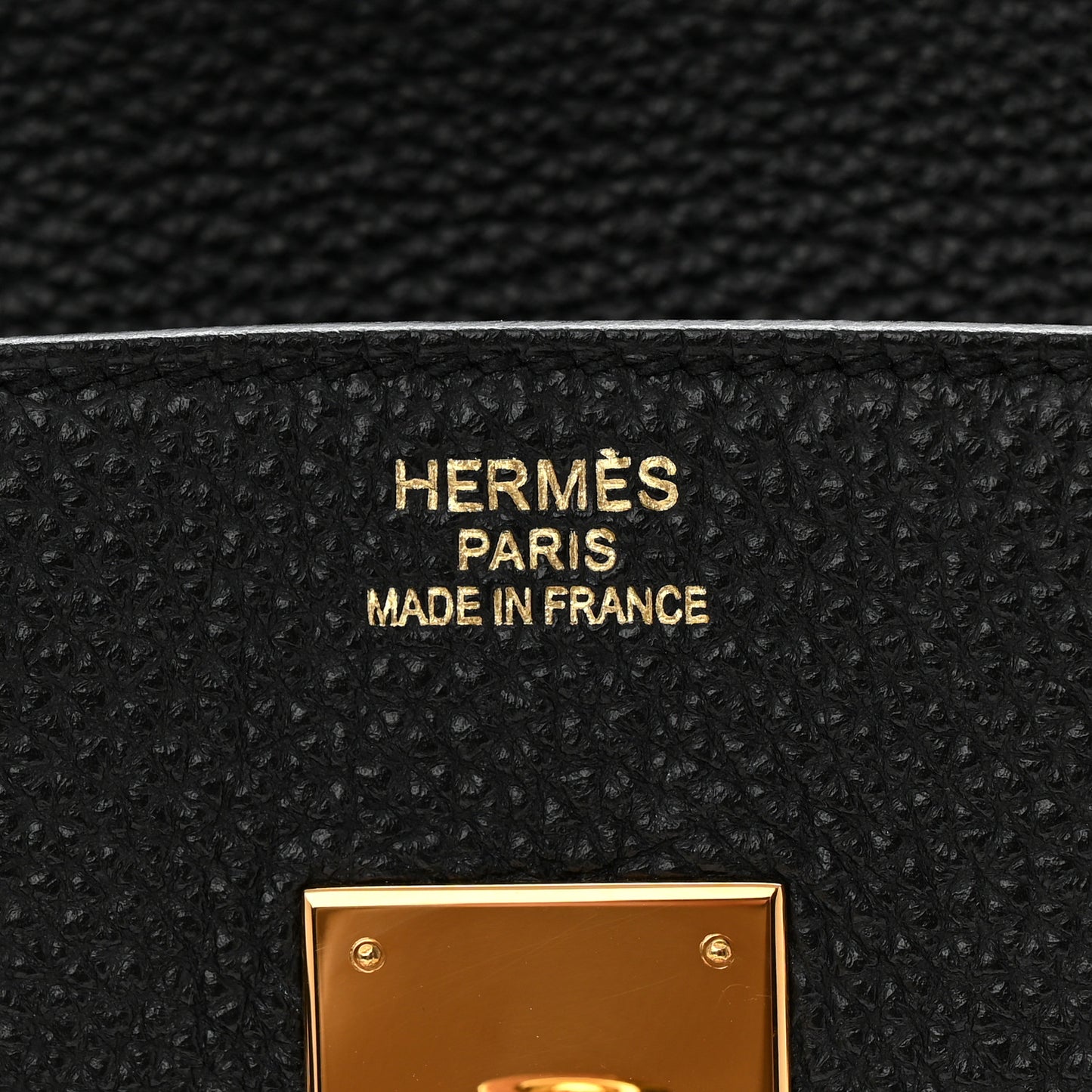 Togo Birkin 35 Black
