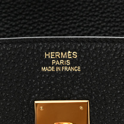 Hermes Togo Birkin 35 Black 6 of 10