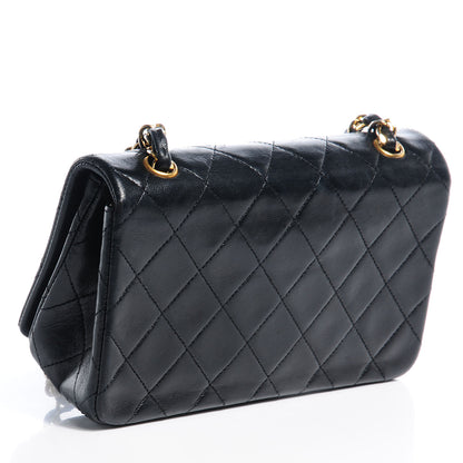 Chanel Lambskin Small Single Flap Bag Black 3 of 8