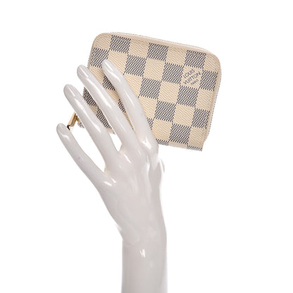 Louis Vuitton Damier Azur Zippy Coin Purse 2 of 7