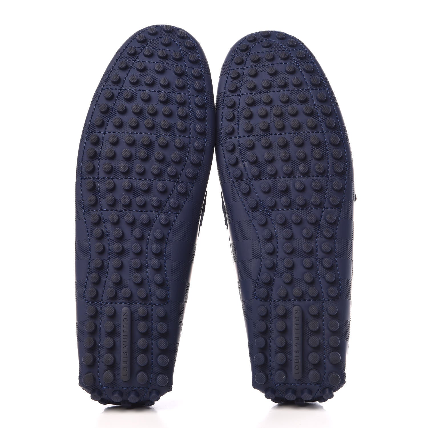 Louis Vuitton Damier Infini Mens Hockenheim Moccasin Loafers 10.5 Cosmos 8 of 8