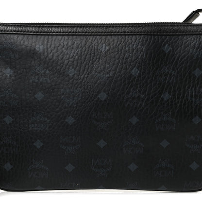 MCM Visetos Medium Crossbody Pouch Black 5 of 8