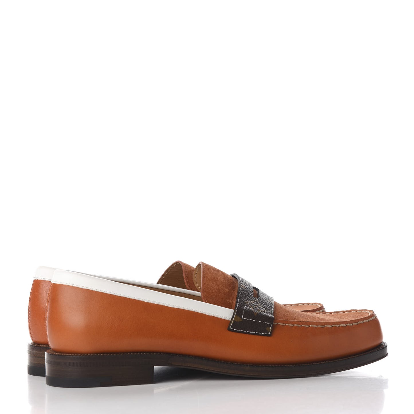 Suede Monogram Mens Sorbonne Loafers 10
