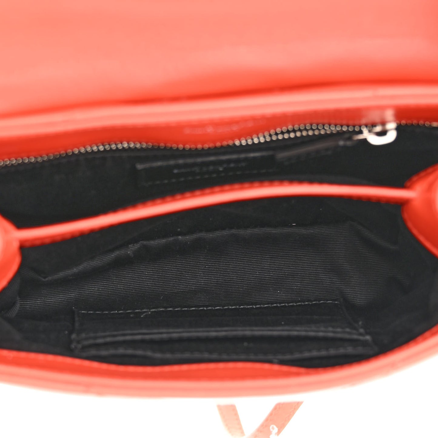 Calfskin Y Quilted Monogram Toy Loulou Crossbody Bag Coral