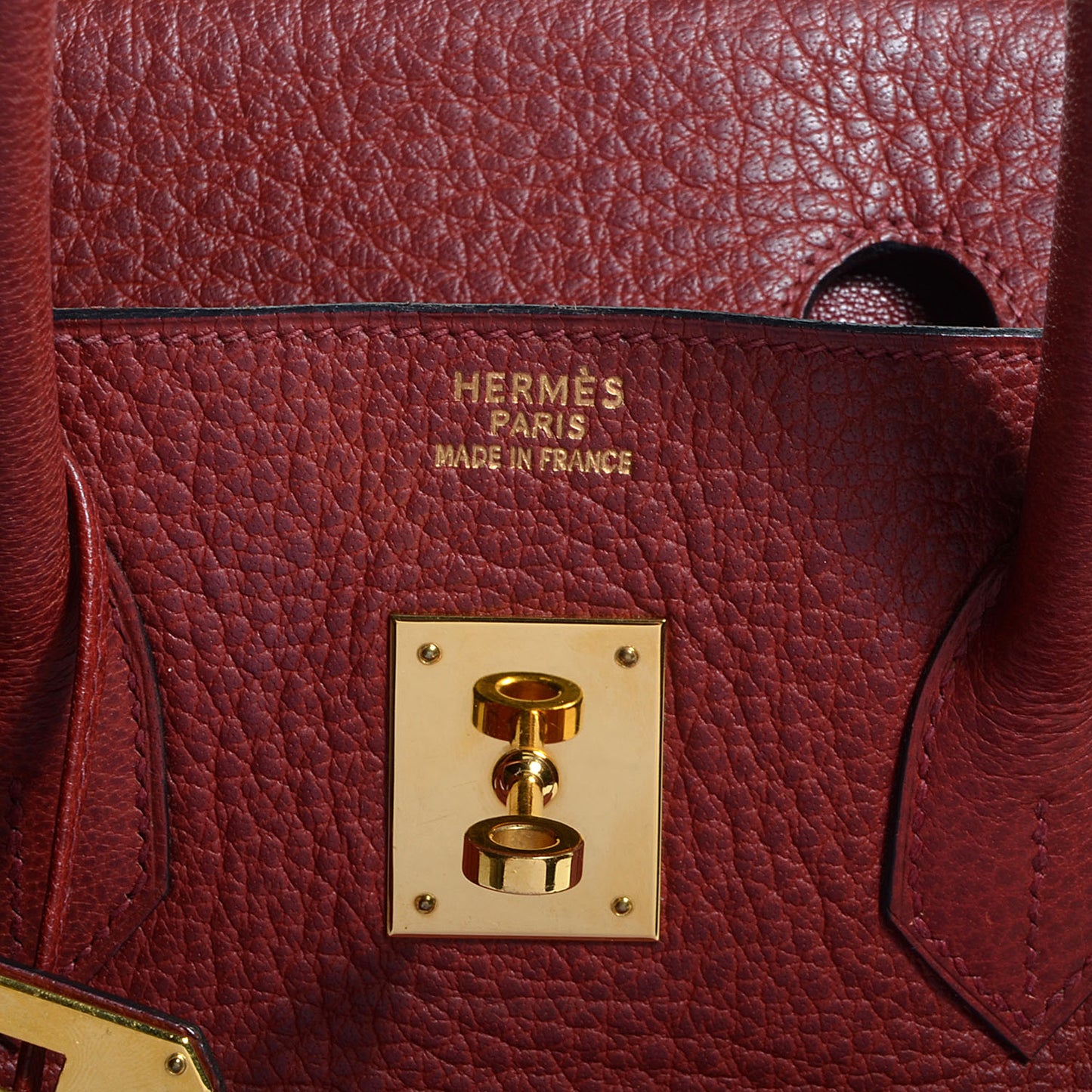 Buffle Skipper Birkin 35 Rouge H