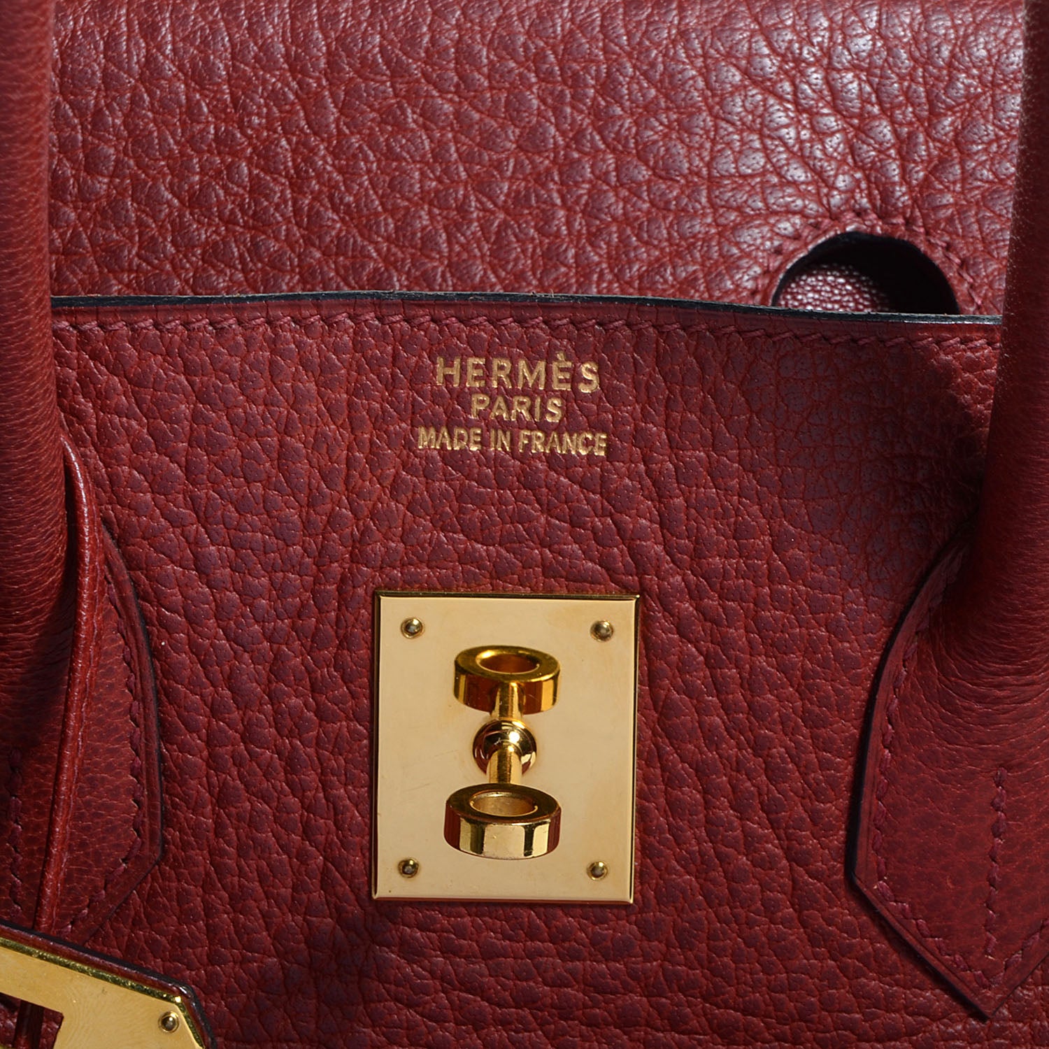 Hermes Buffle Skipper Birkin 35 Rouge H 10 of 25