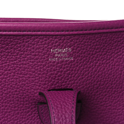 Hermes Taurillon Clemence Evelyne III PM Anemone 6 of 9