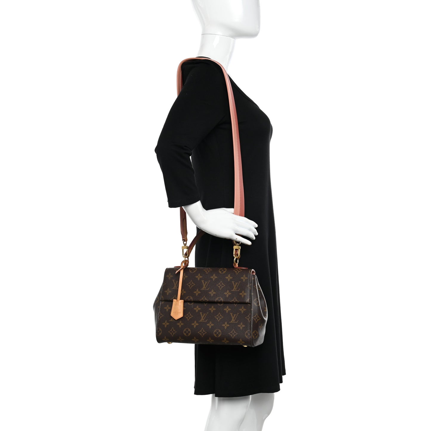 Monogram Cluny BB Vieux Rose