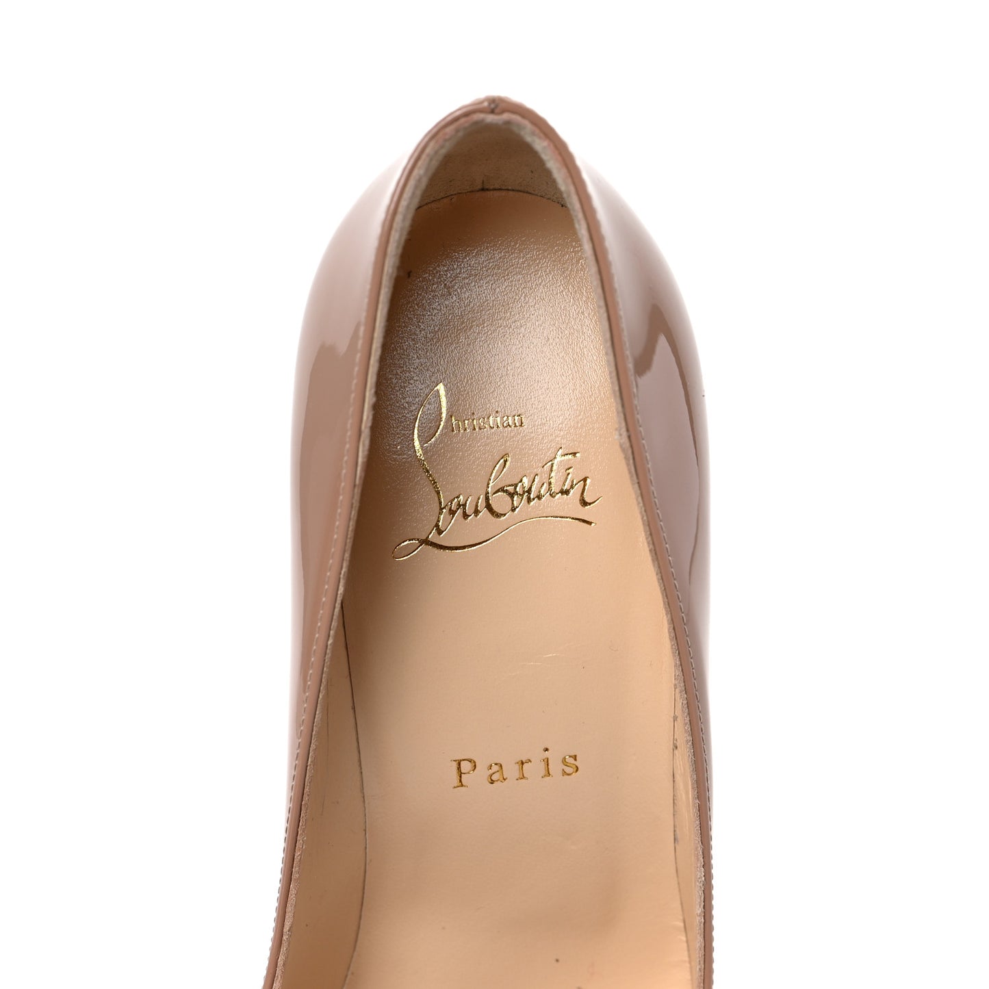 Patent Pigalle Follies 100 Pumps 37.5 Nude