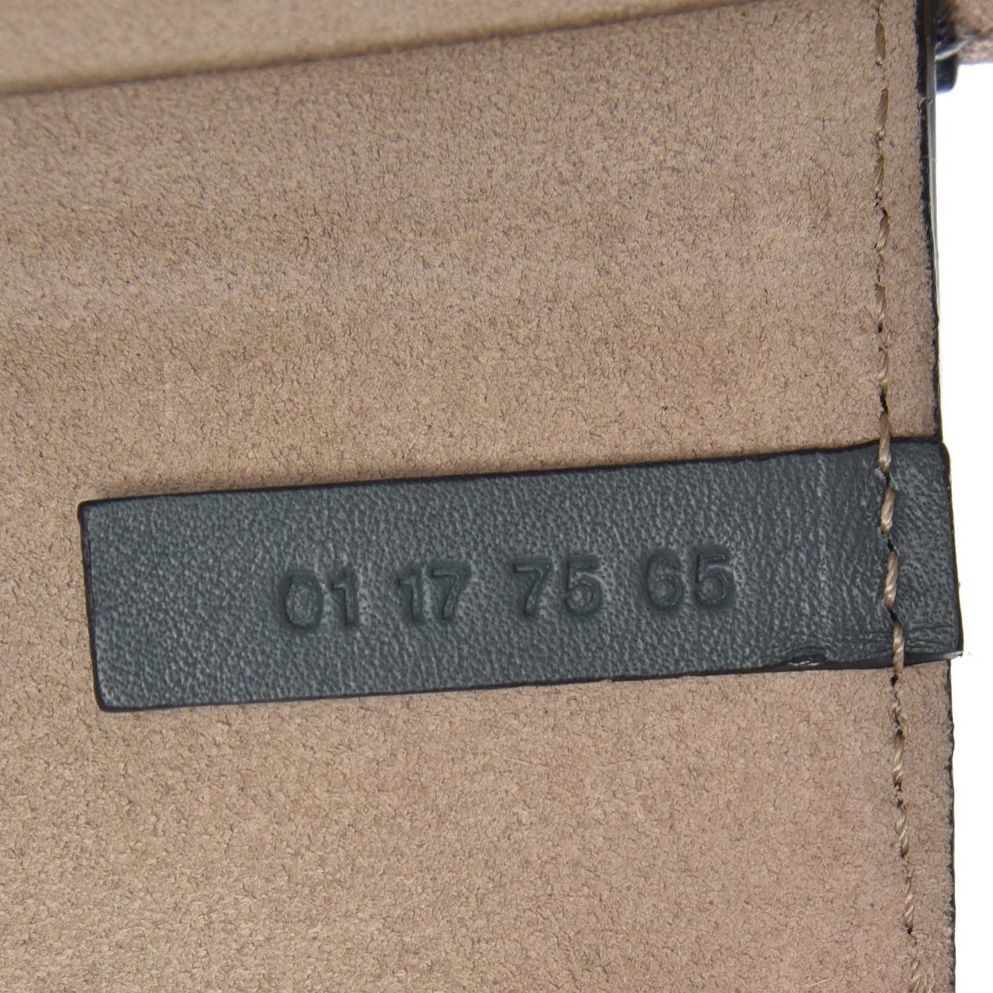 Suede Calfskin Faye Wallet On Strap Cloudy Blue