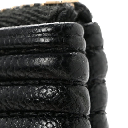Chanel Caviar Quilted Medium Boy Cosmetic Case Black 9 of 11