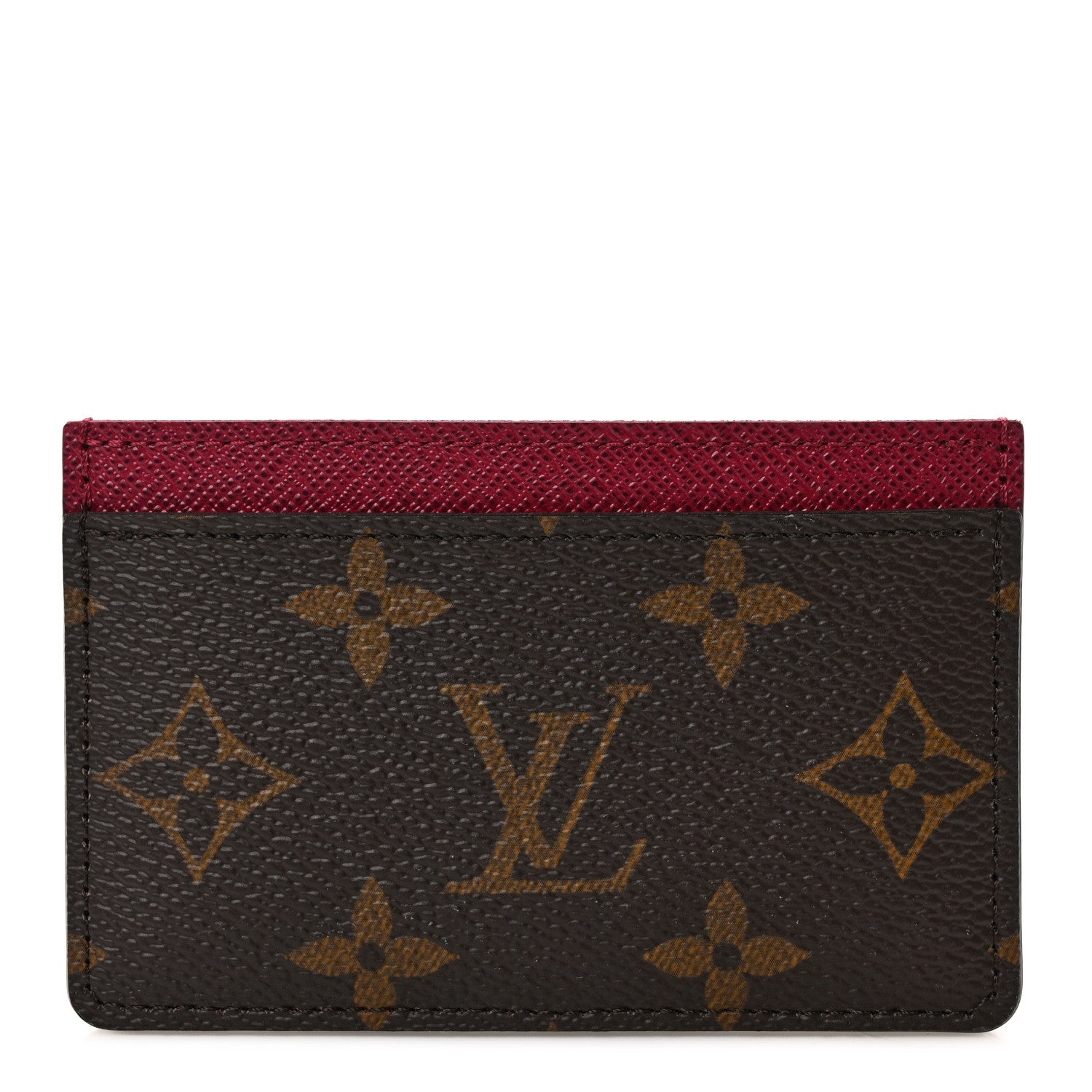 Louis Vuitton Monogram Card Holder Fuchsia 1 of 7