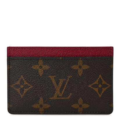 Louis Vuitton Monogram Card Holder Fuchsia 1 of 7