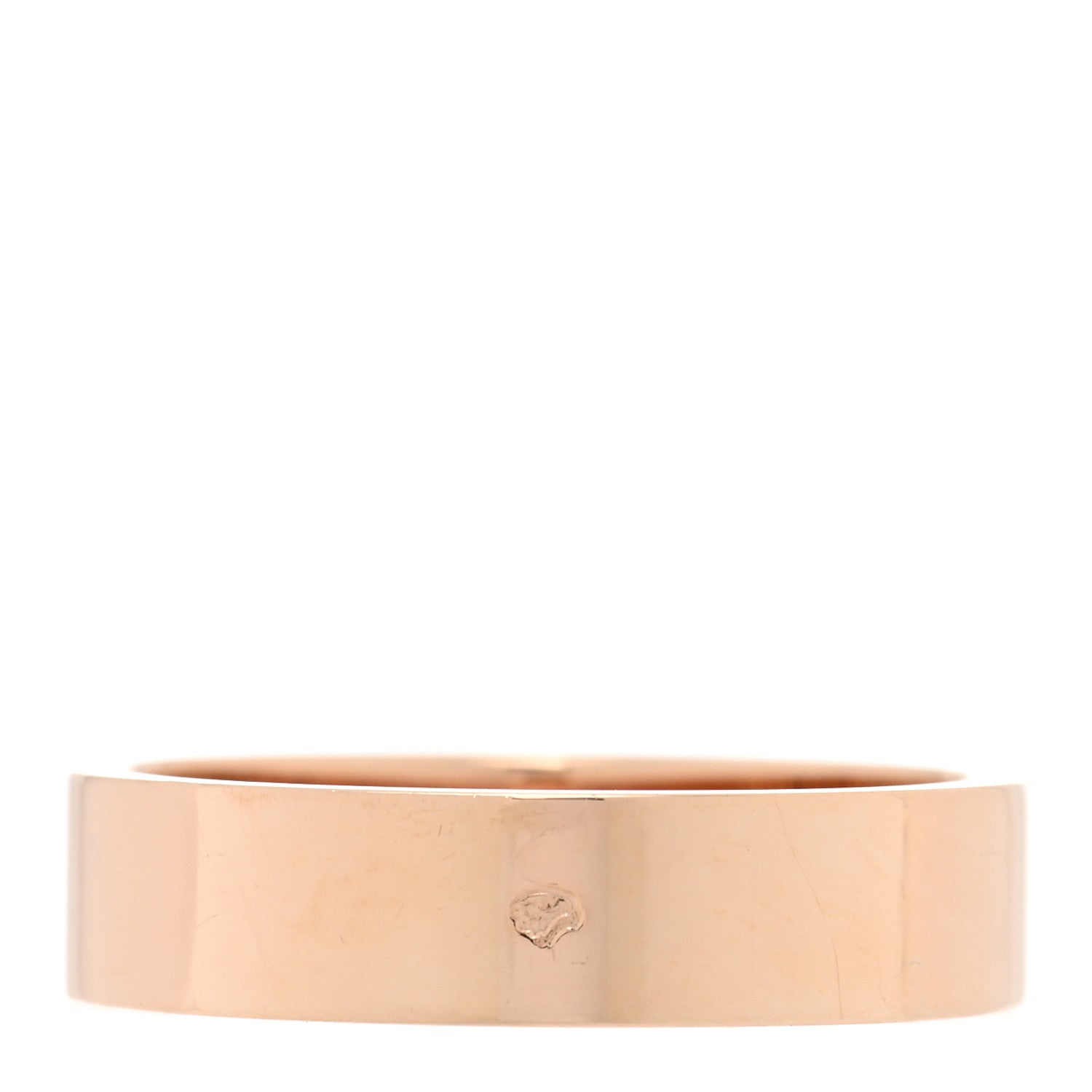 Hermes 18K Rose Gold PM Collier De Chien Ring 56 7.75 3 of 5