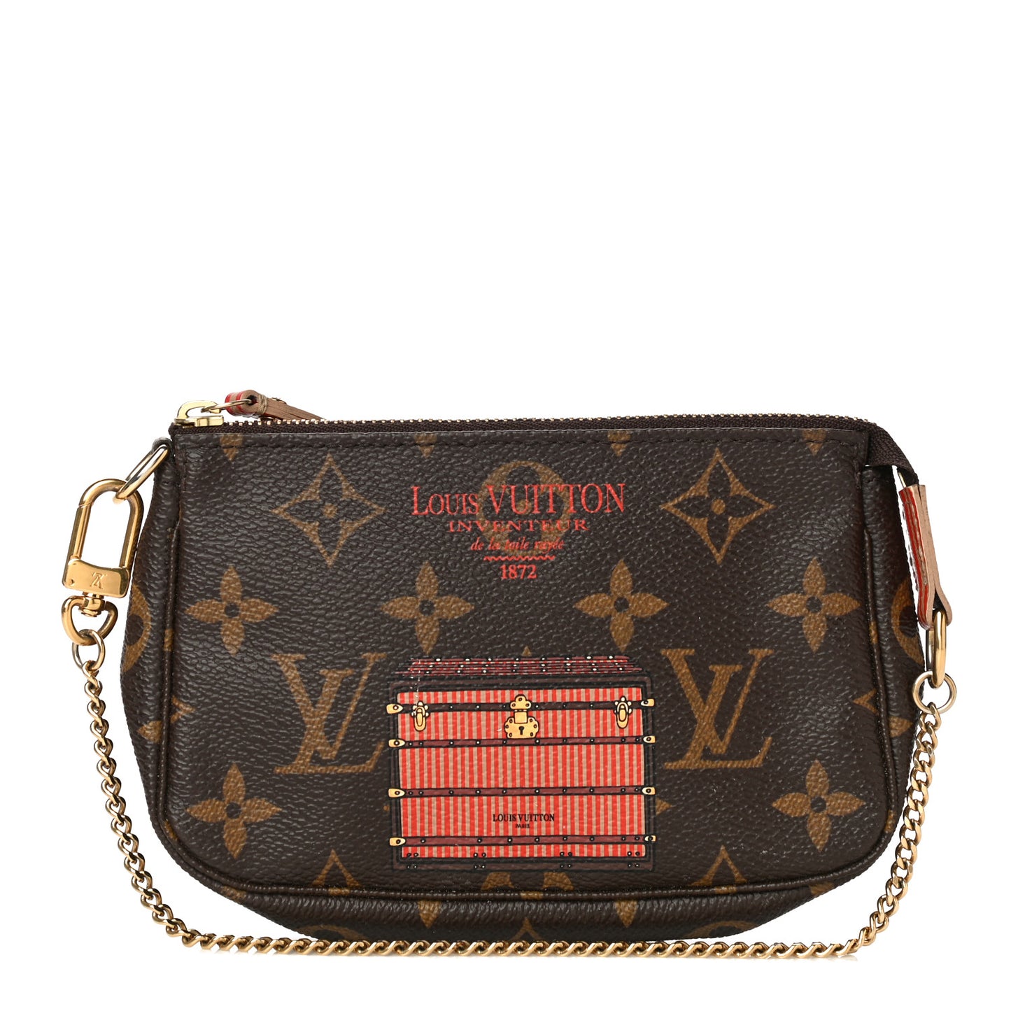 Monogram Trunks and Locks Mini Pochette Accessories