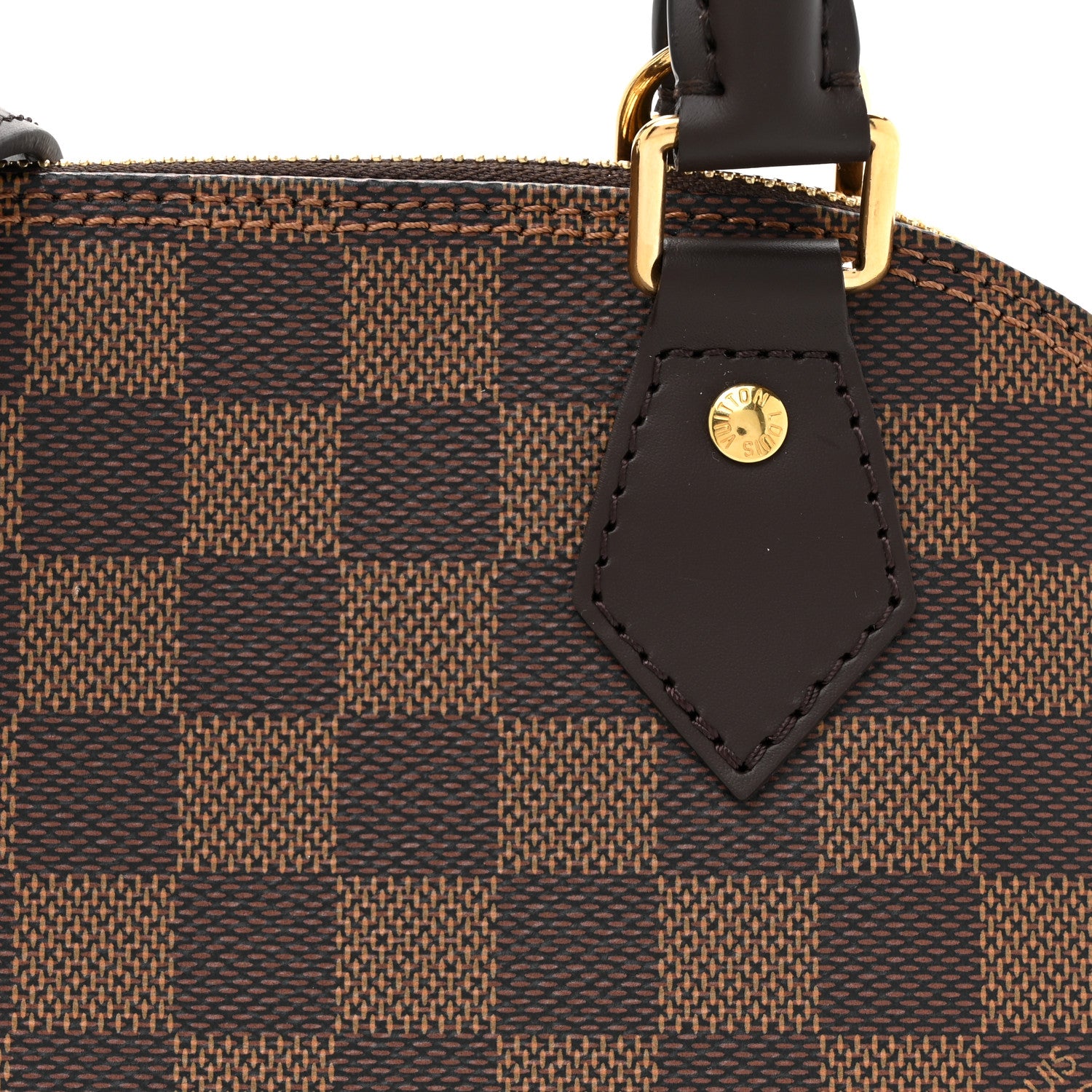 Louis Vuitton Damier Ebene Alma BB 7 of 10