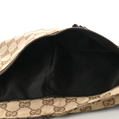 Gucci GG Monogram Double Pocket Belt Bag Dark Brown 5 of 11