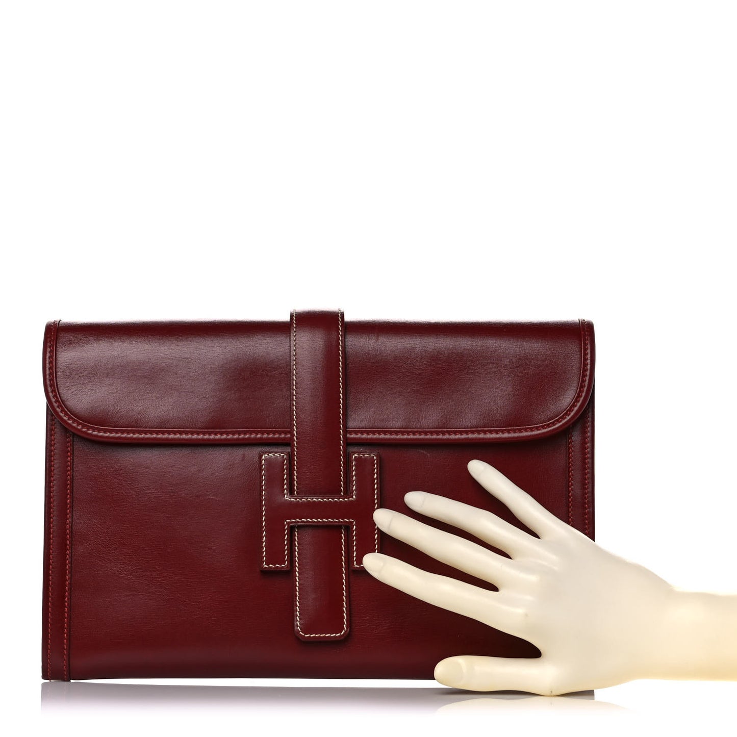 Box Jige PM Clutch Rouge H