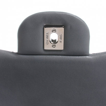 Chanel Patent Jumbo Single Flap Grey 6 of 9