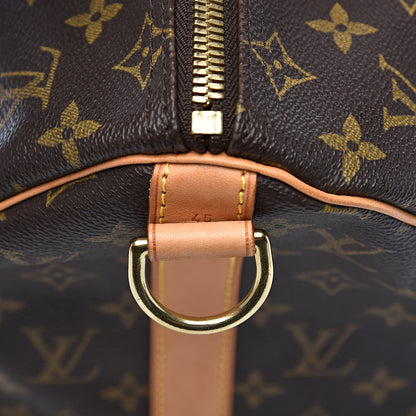 Louis Vuitton Monogram Keepall Bandouliere 45 8 of 14