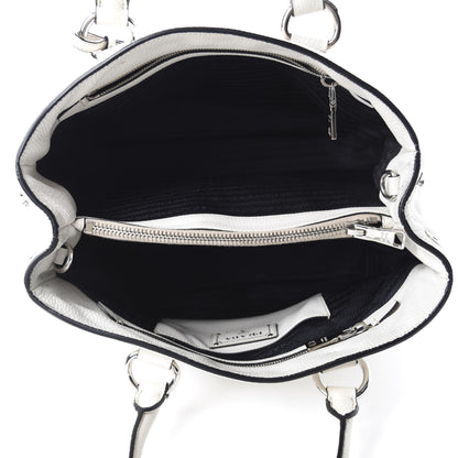 Prada Vitello Daino Tote Talco 6 of 13