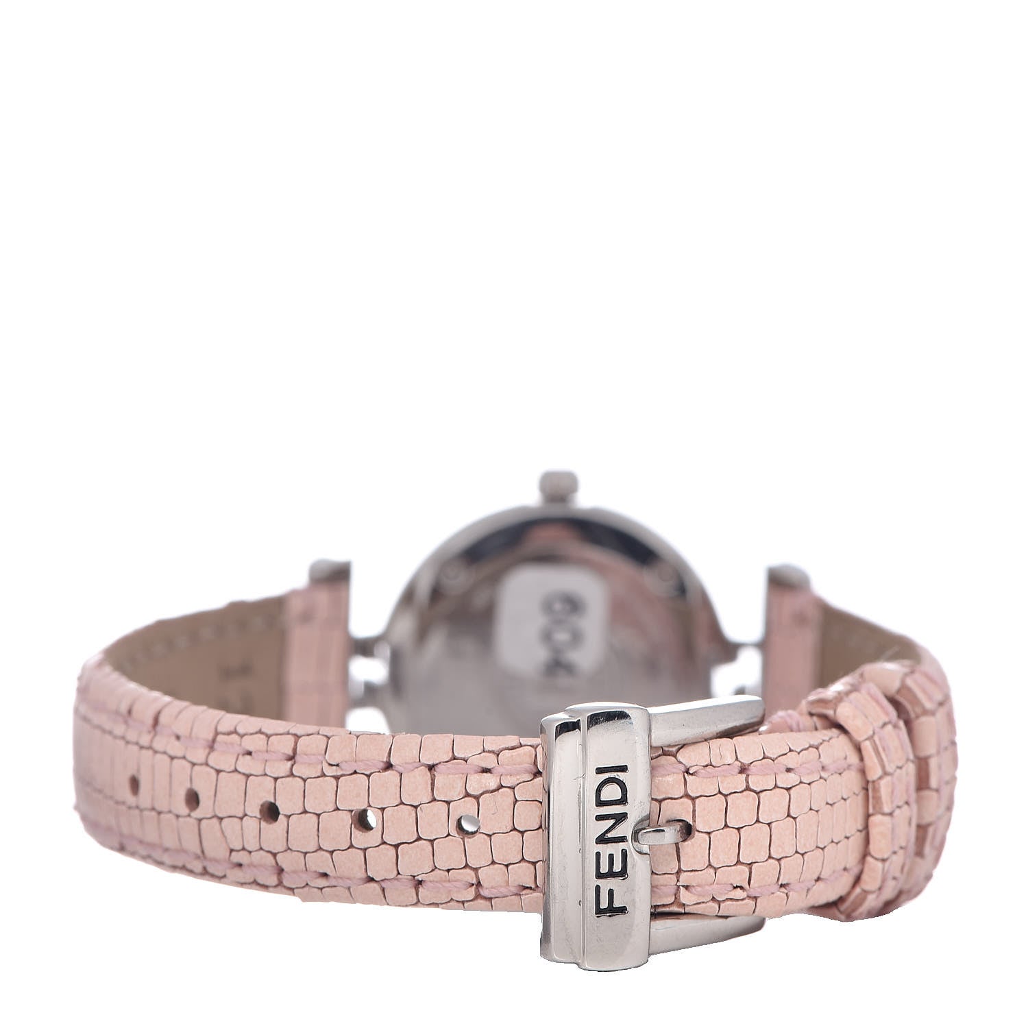 Fendi Stainless Steel Calfskin Diamond Pink Mother of Pearl 23mm Moda Quartz Watch 4 of 10