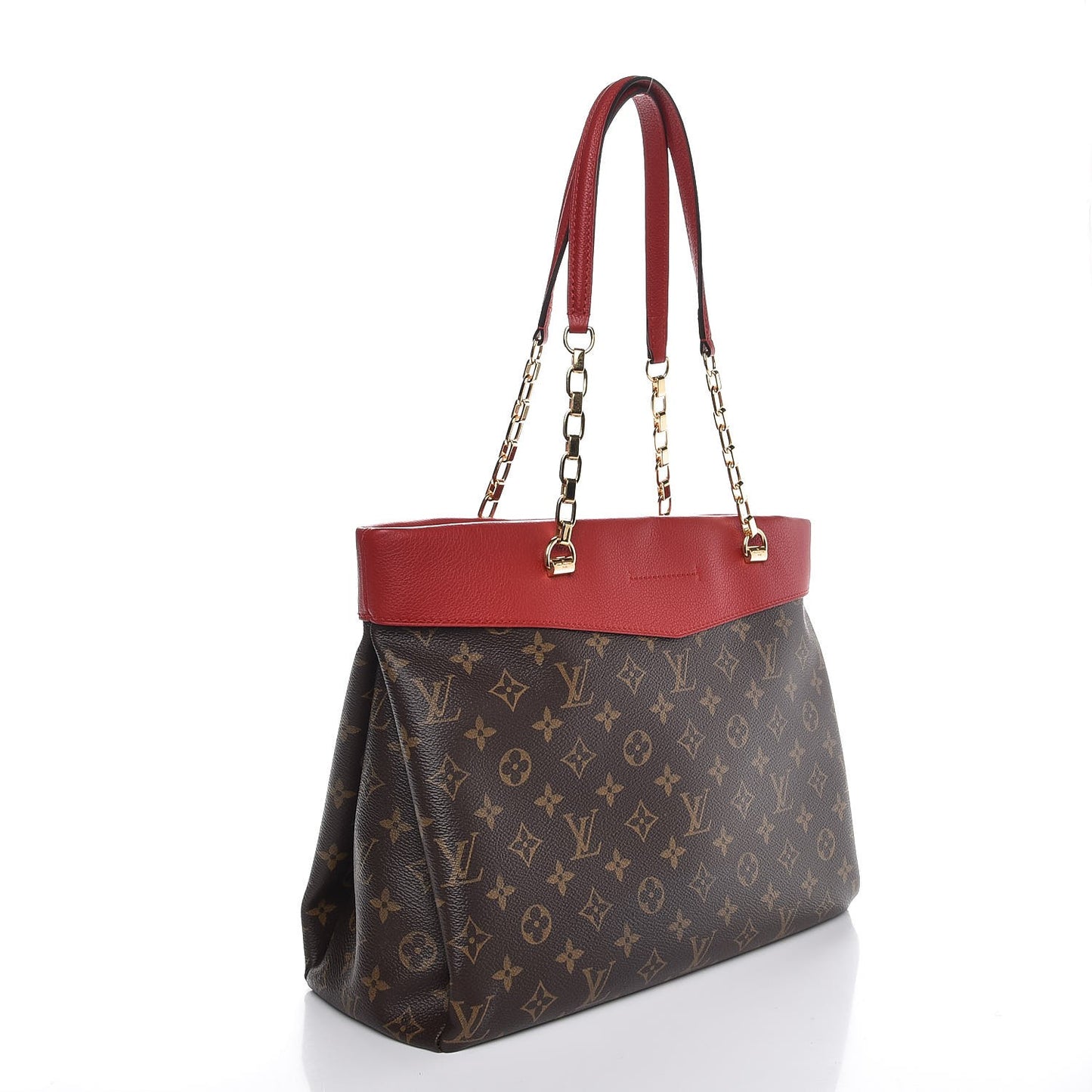 Monogram Pallas Shopper Cherry