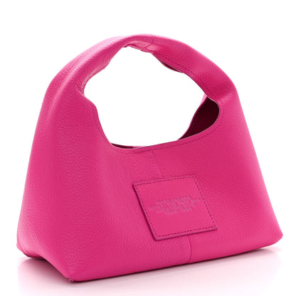 Marc Jacobs Grained Calfskin Mini The Sack Bag Hot Pink 4 of 10