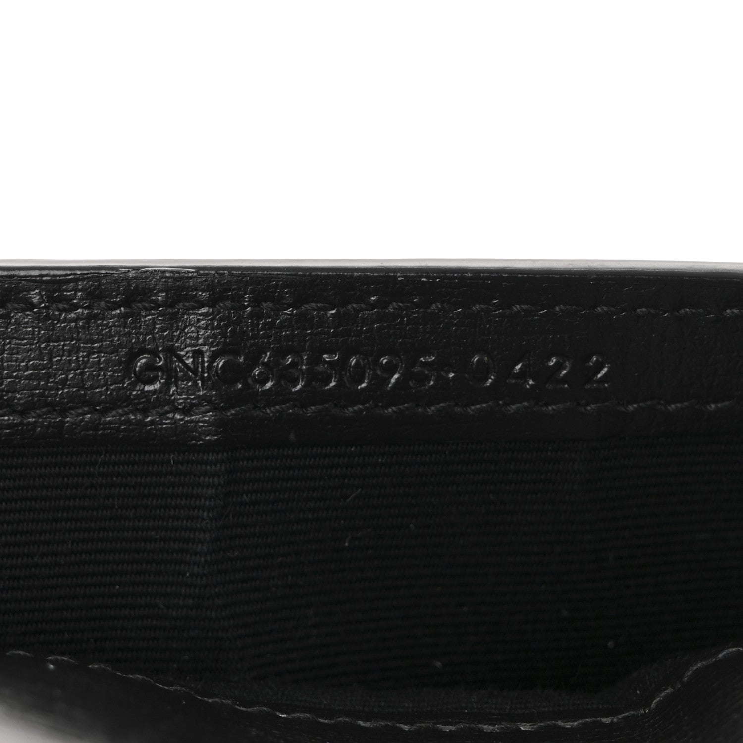 Saint Laurent Smooth Calfskin Monogram Phone Holder Crossbody Black 7 of 11