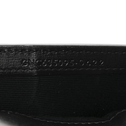 Saint Laurent Smooth Calfskin Monogram Phone Holder Crossbody Black 7 of 11