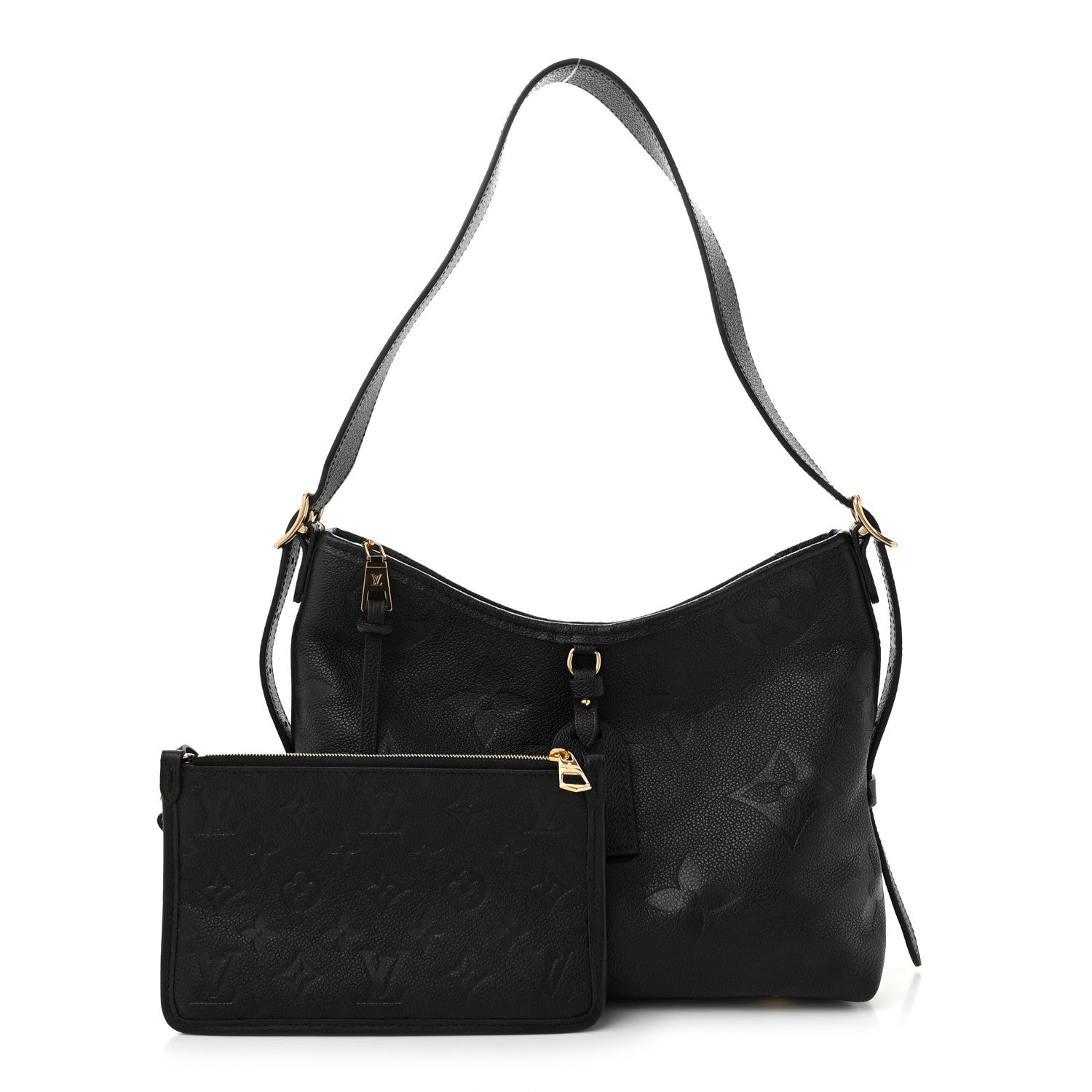 Louis Vuitton Empreinte Carryall PM Black 3 of 10