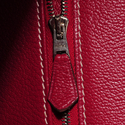Hermes Epsom Kelly Retourne 35 Rose Tyrien Rubis 20 of 23
