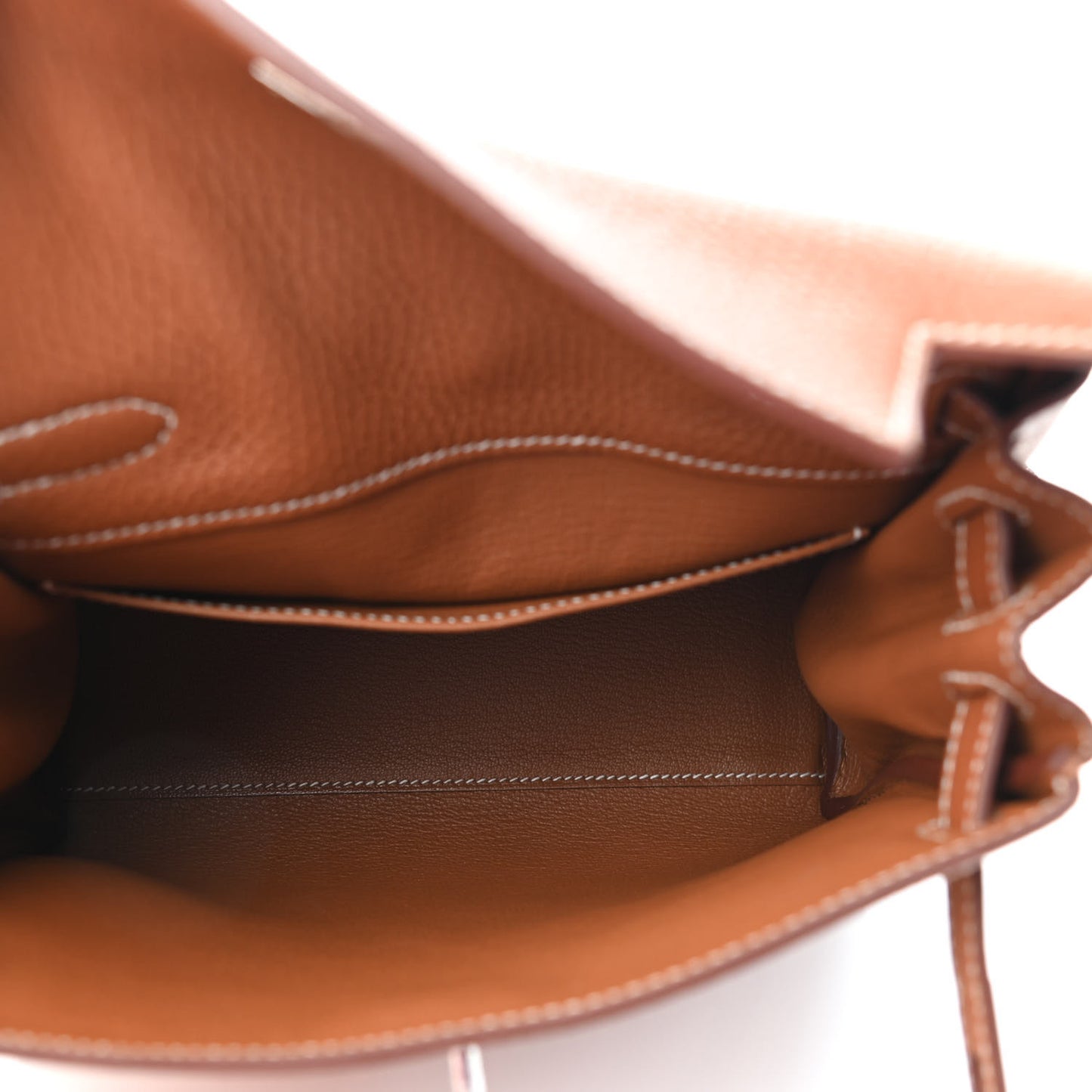 Taurillon Clemence Kelly Ado Backpack Gold