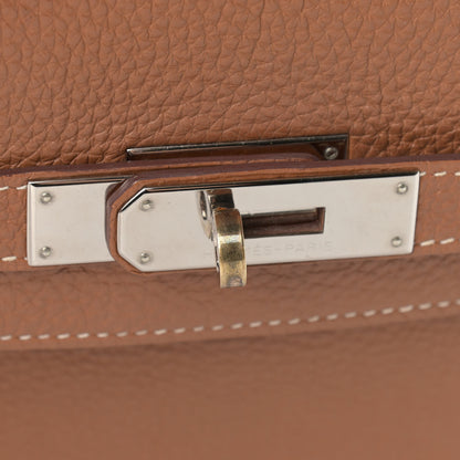 Hermes Togo Kelly Retourne 35 Gold 7 of 15