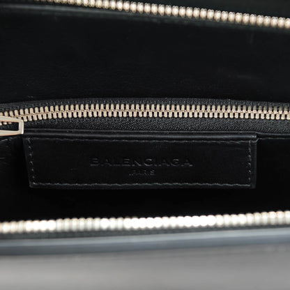 Balenciaga Calfskin Le Dix Zip Cartable S Bag Black 6 of 7