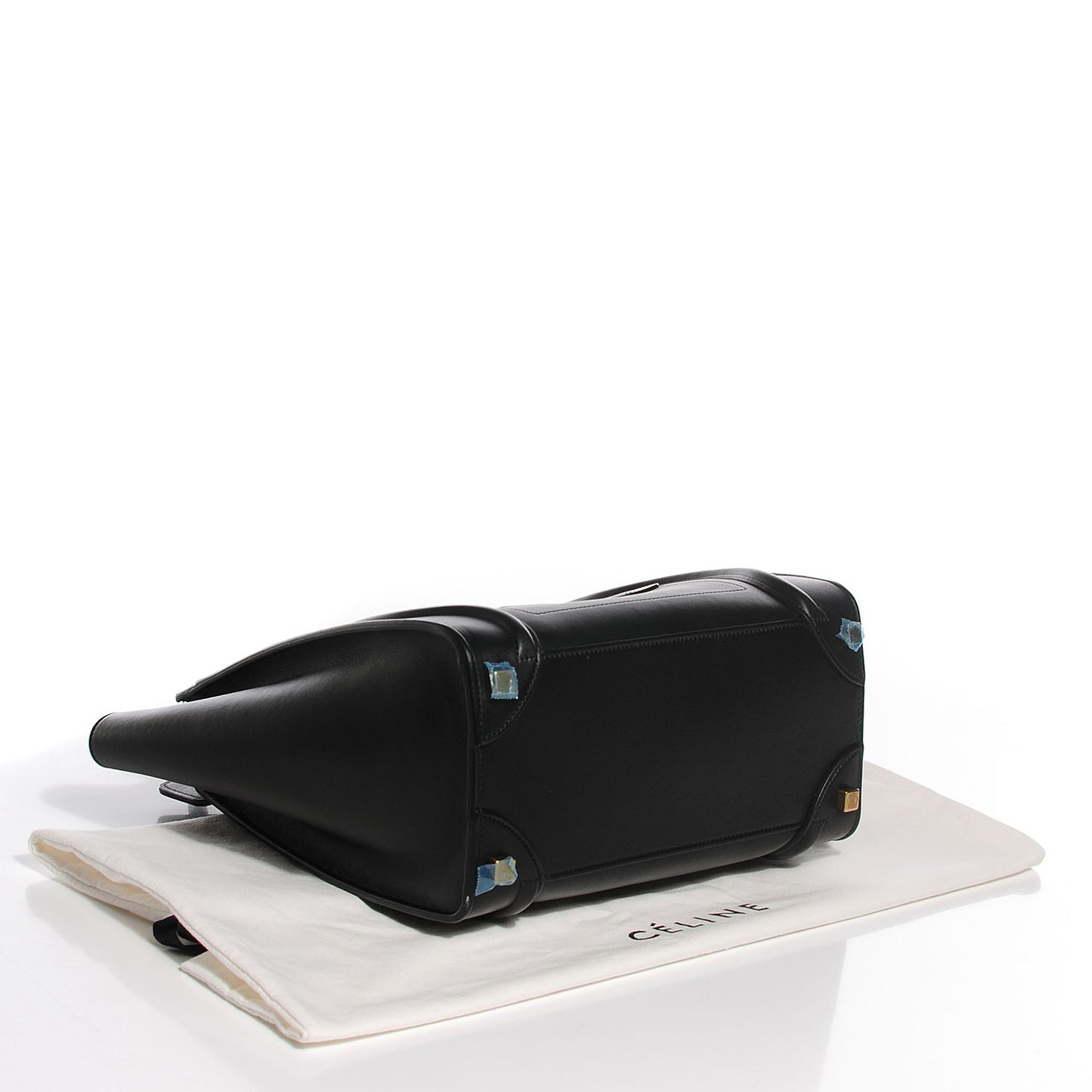 Smooth Calfskin Micro Luggage Black
