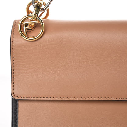 Fendi Vitello Century F is Fendi FF Embossed Kan I Shoulder Bag Orzo Tobacco 15 of 20