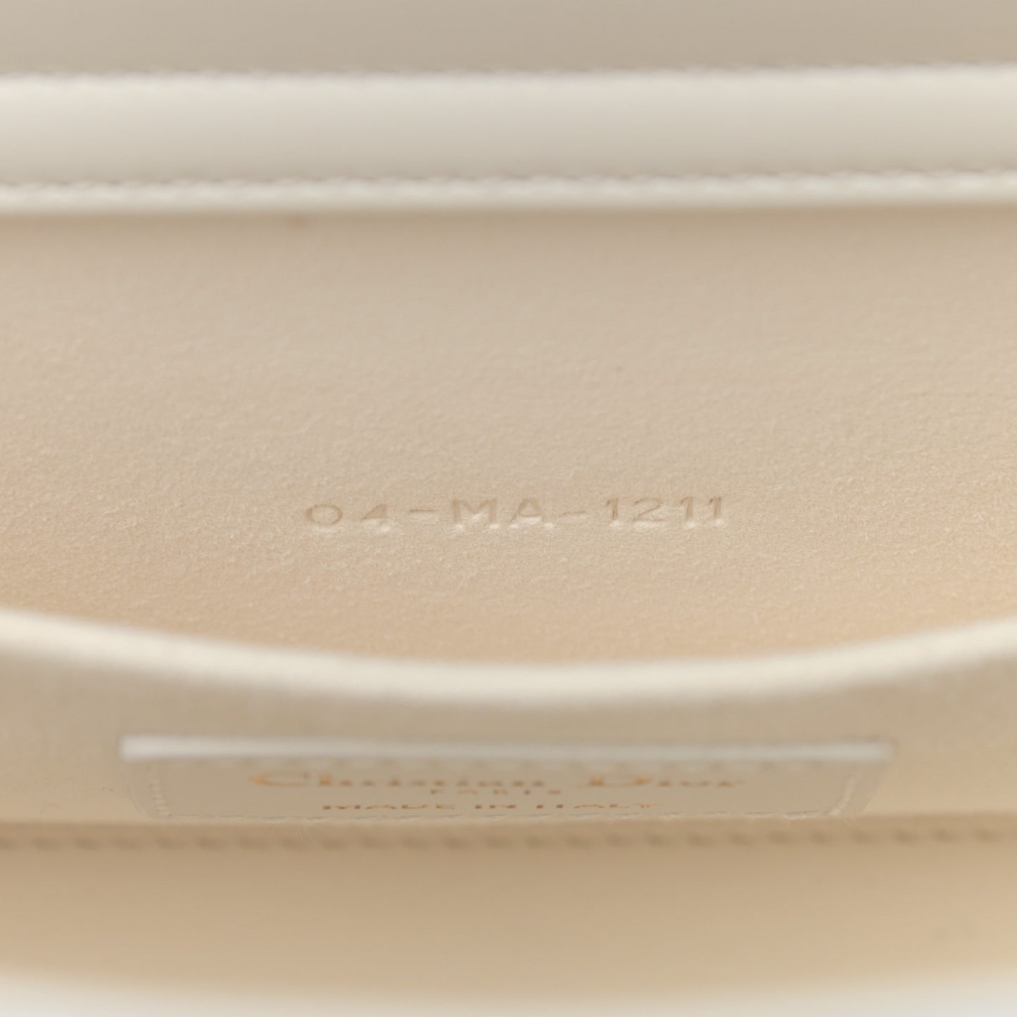 Macrocannage Technical Fabric Lady D-Joy White